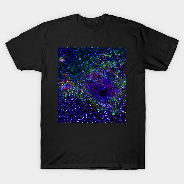 Black Panther Art - Glowing Edges 445 T-Shirt by The Black Panther